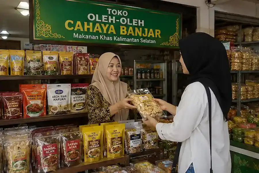 Toko Oleh-Oleh Cahaya Banjar