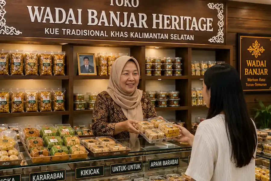 Toko Wadai Banjar Heritage